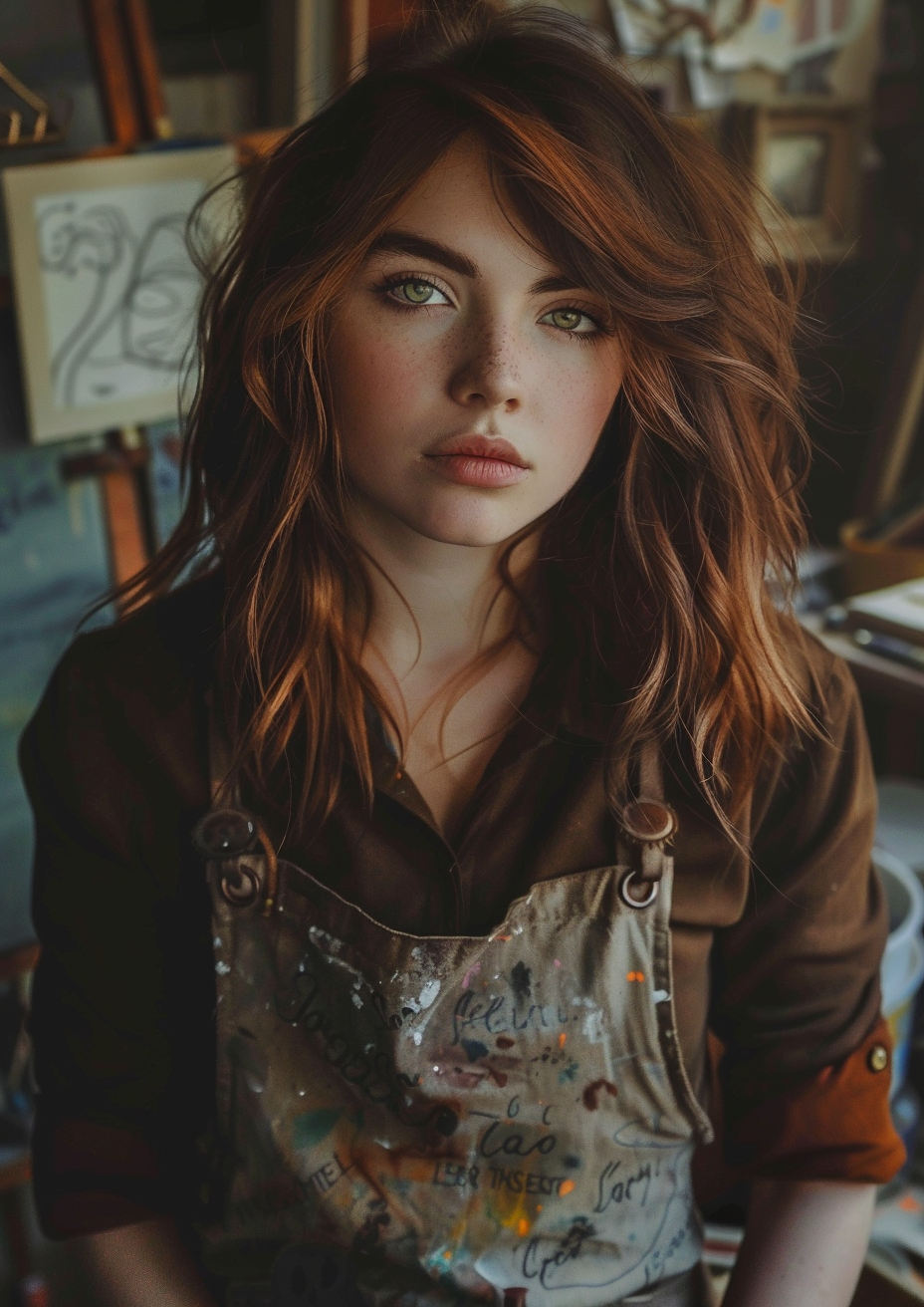 Freya Kestrel, character in Echoing Quill on Nuvvel