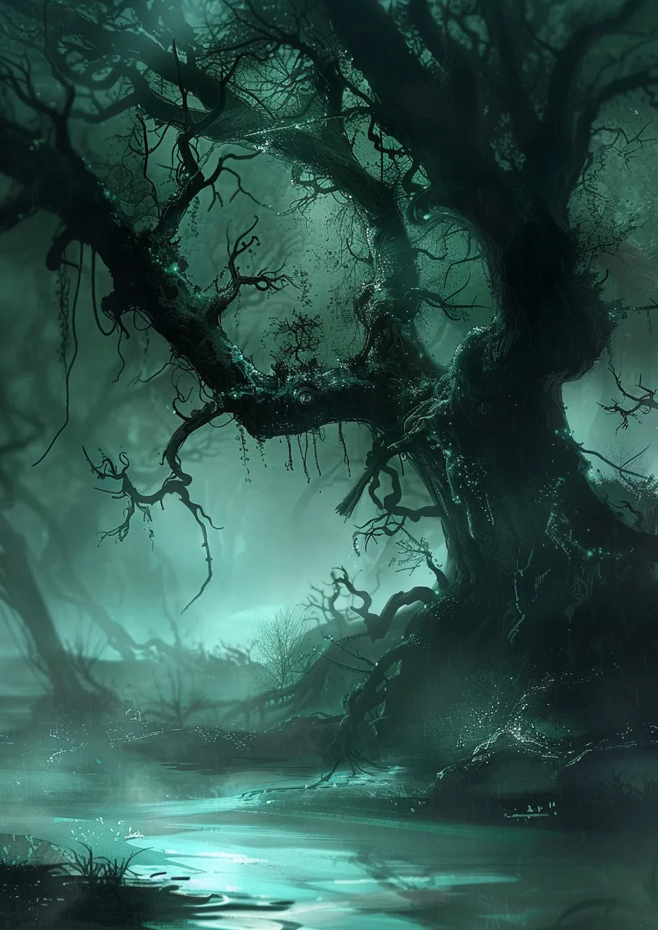 Mire of Echoes, fictional location in Mired on Nuvvel