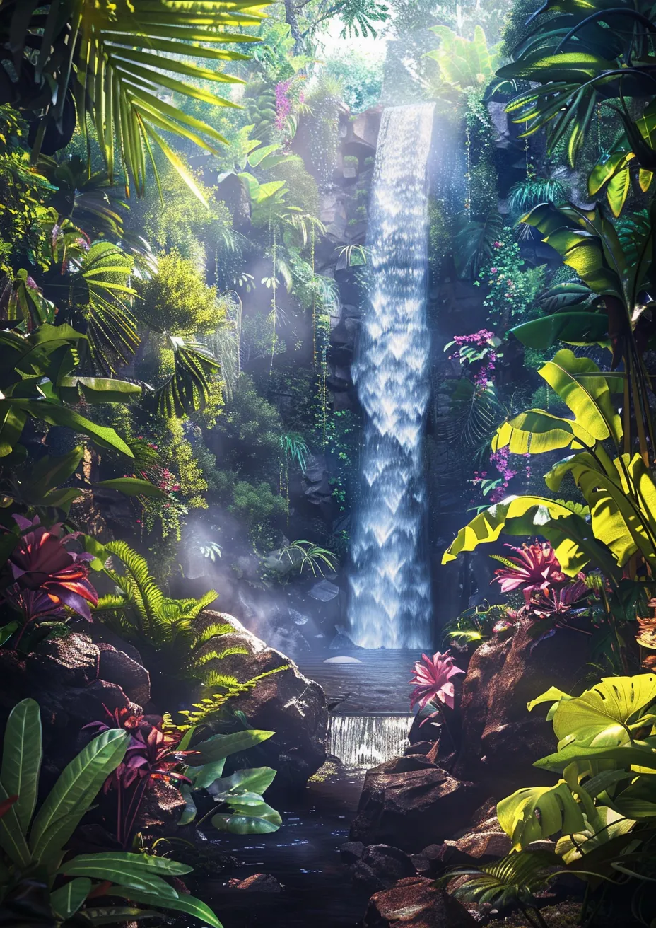 Seraph Falls, fictional location in Seraph's Legacy on Nuvvel