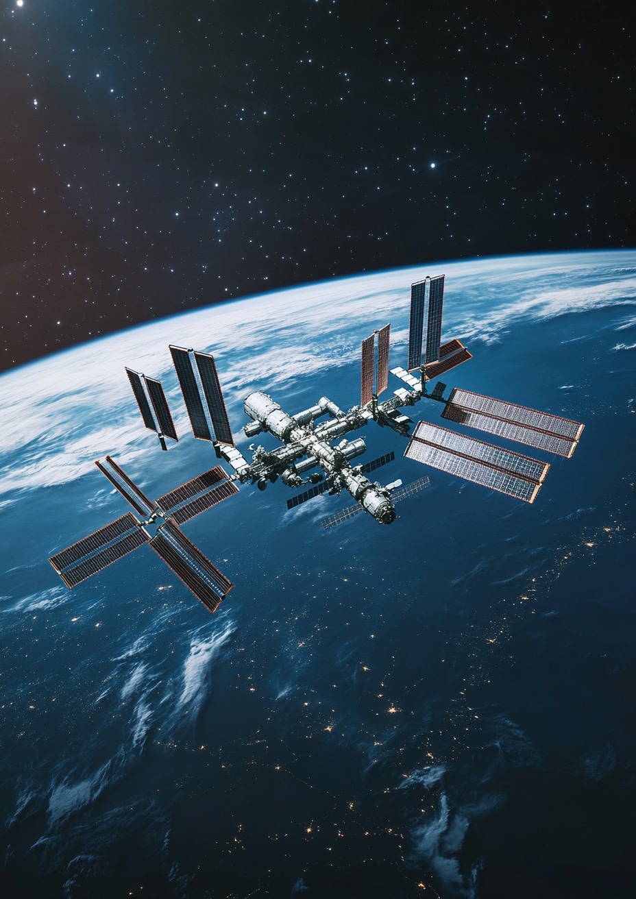 International Space Station, fictional location in Stranded on Nuvvel