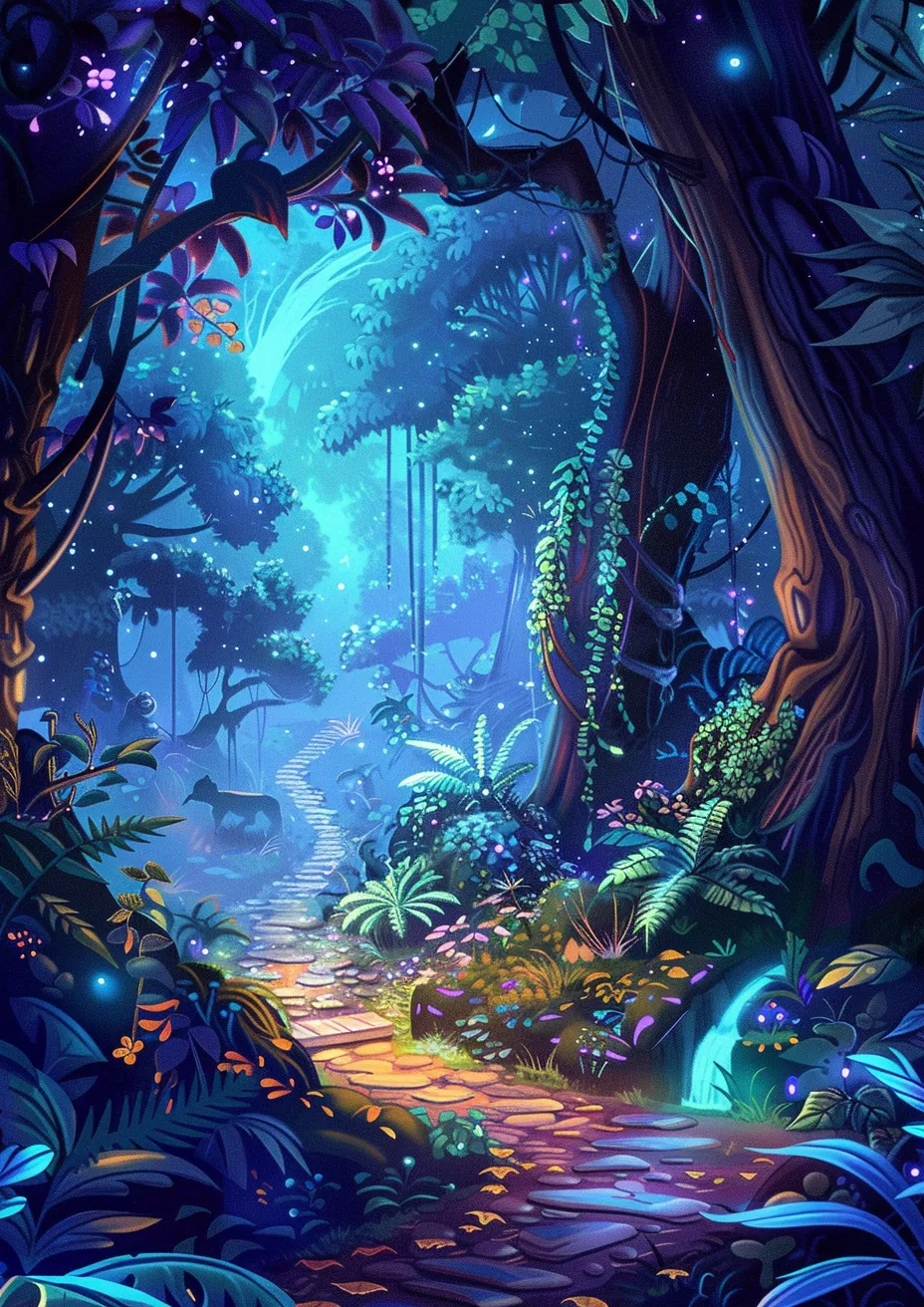 Nocturnal Nook, fictional location in Willowridge Adventures on Nuvvel